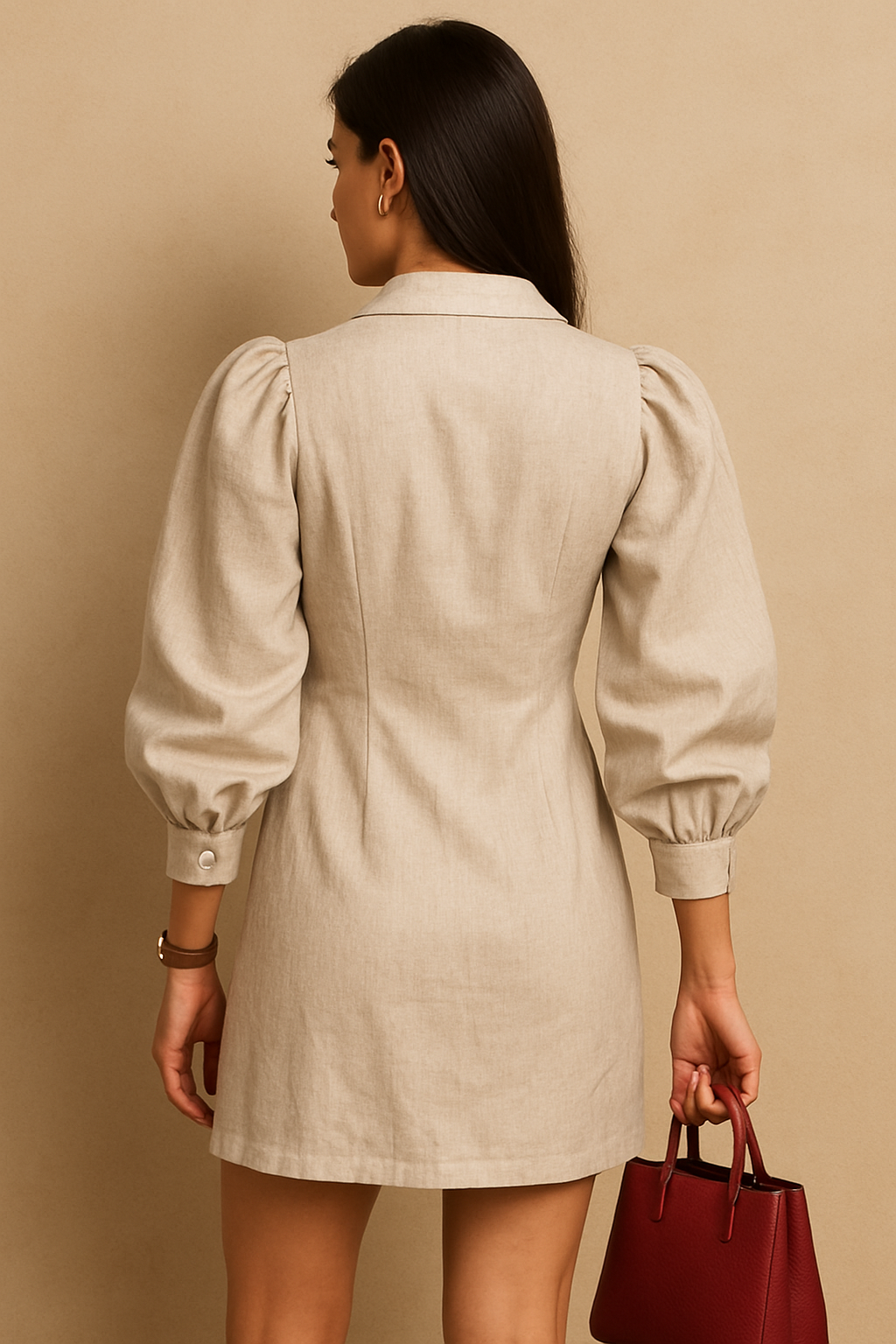 The Puff Sleeve Dress