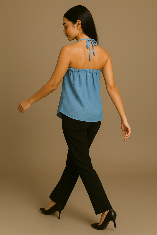 SERENE PETAL WRAP TOP