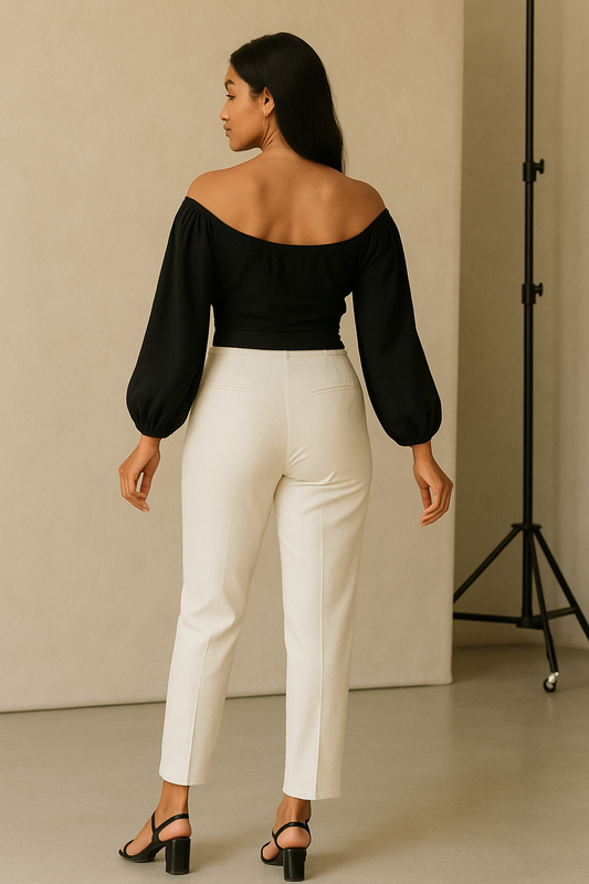 The Amara Wrap Top