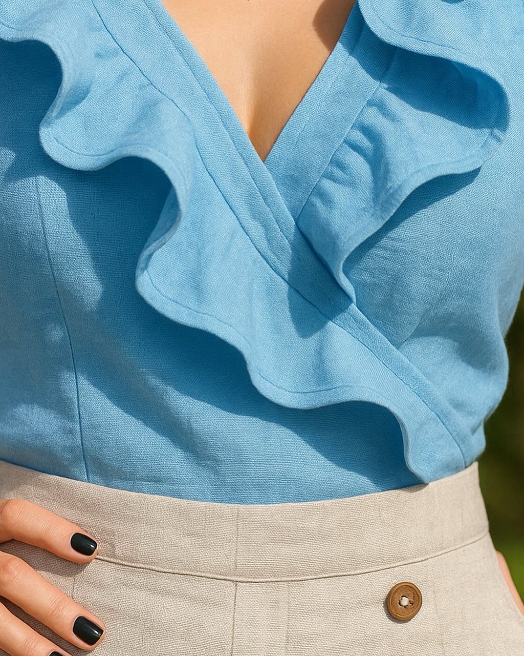 The Flounce Front Camisole