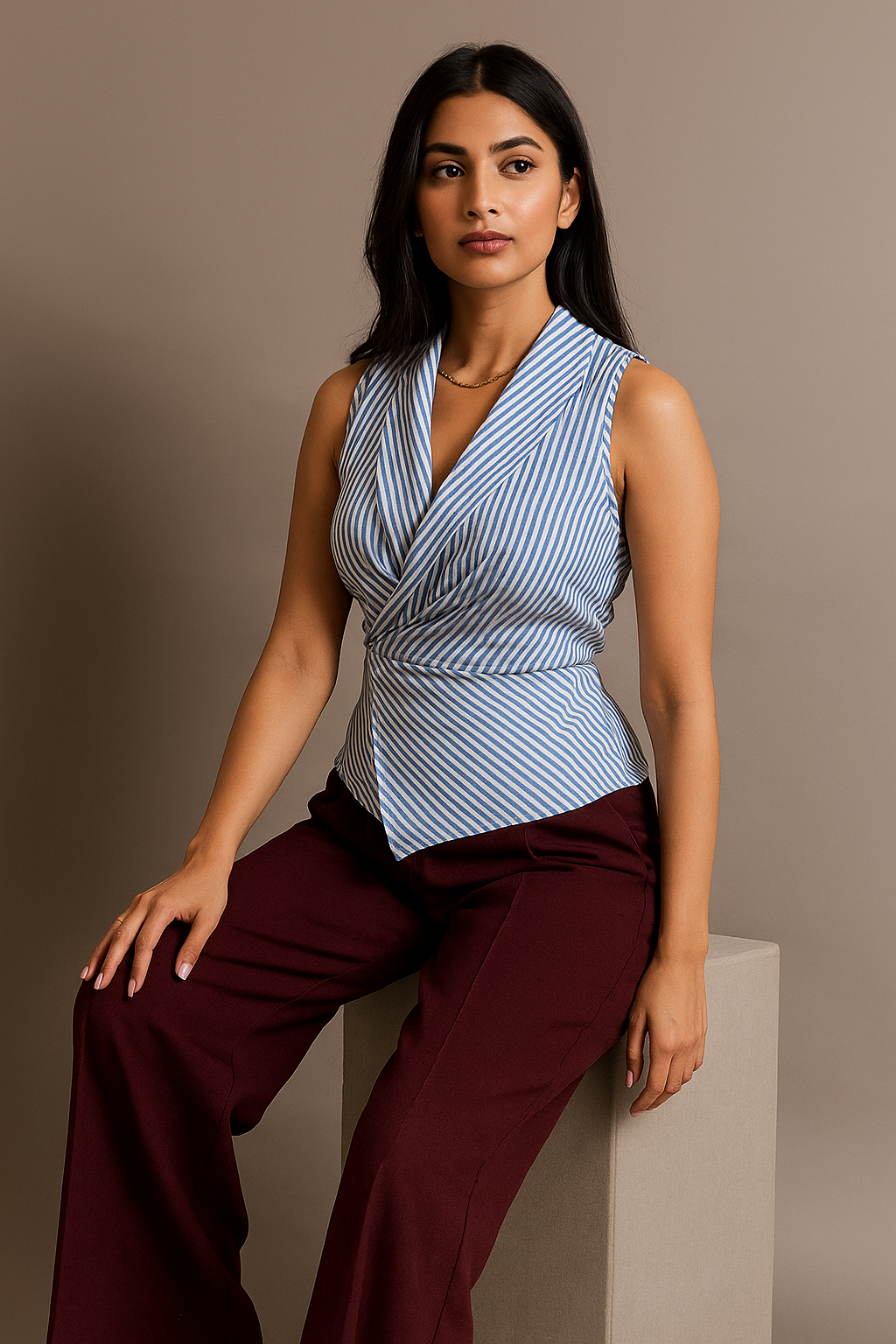 The Riviera Wrap Top