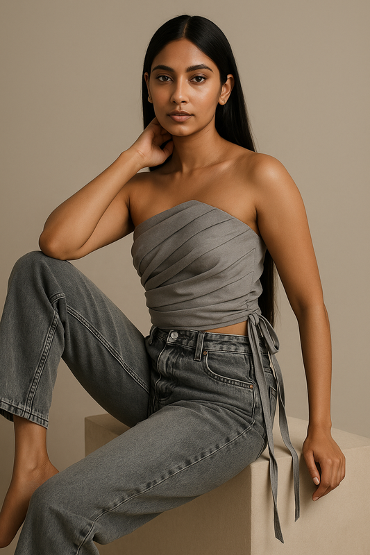 The Slate Wrap Bandeau