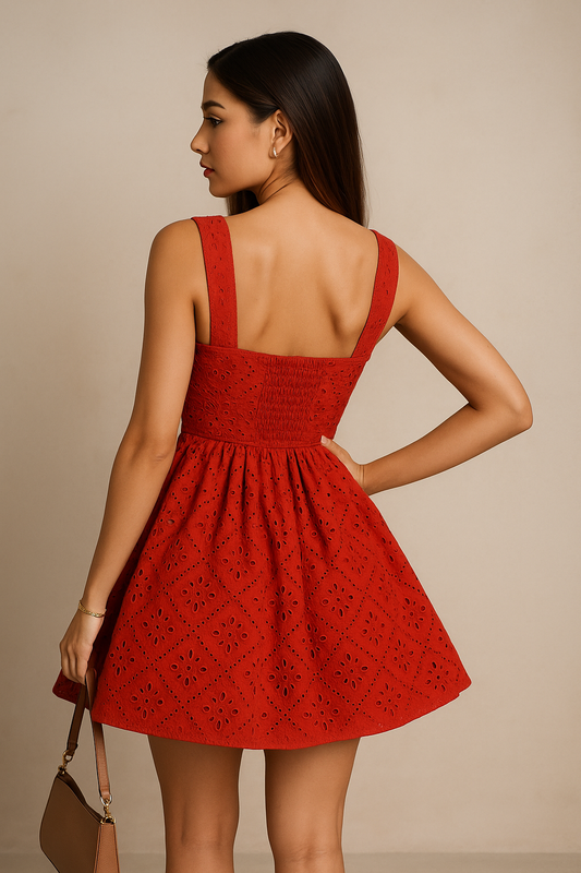 The Scarlet Bloom Dress