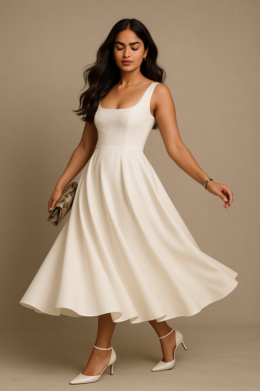 The Sophisticated Grace Midi Dress