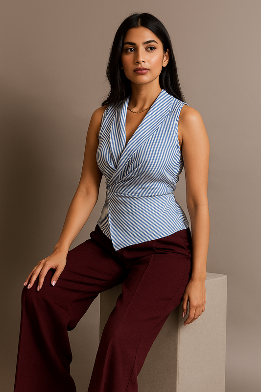 The Riviera Wrap Top