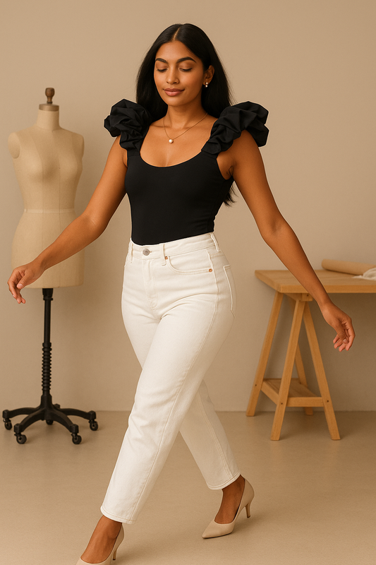The Ruffle Muse Bodysuit