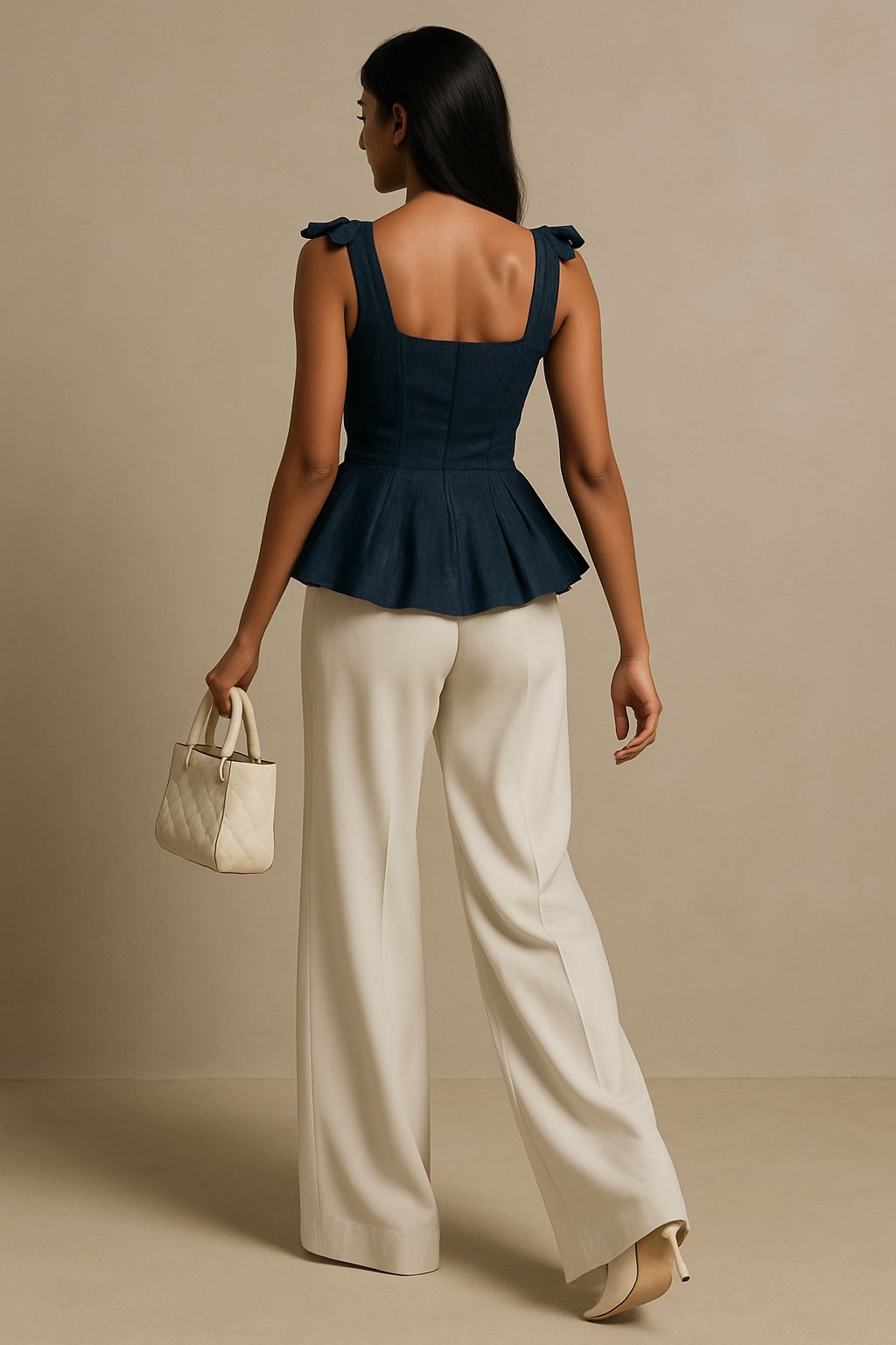 The Elira Peplum Top