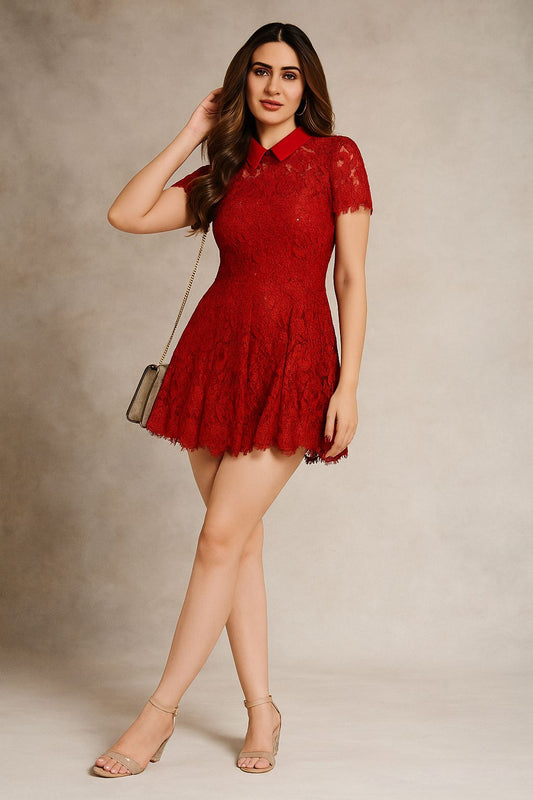 The Moss Muse Dress (Red)