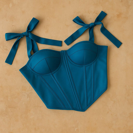 The Muse Corset (Blue)